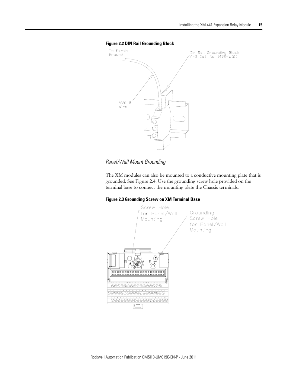 Rockwell Automation 1440-REX00-04RD XM-441 Expansion Relay Module User Manual | Page 15 / 38