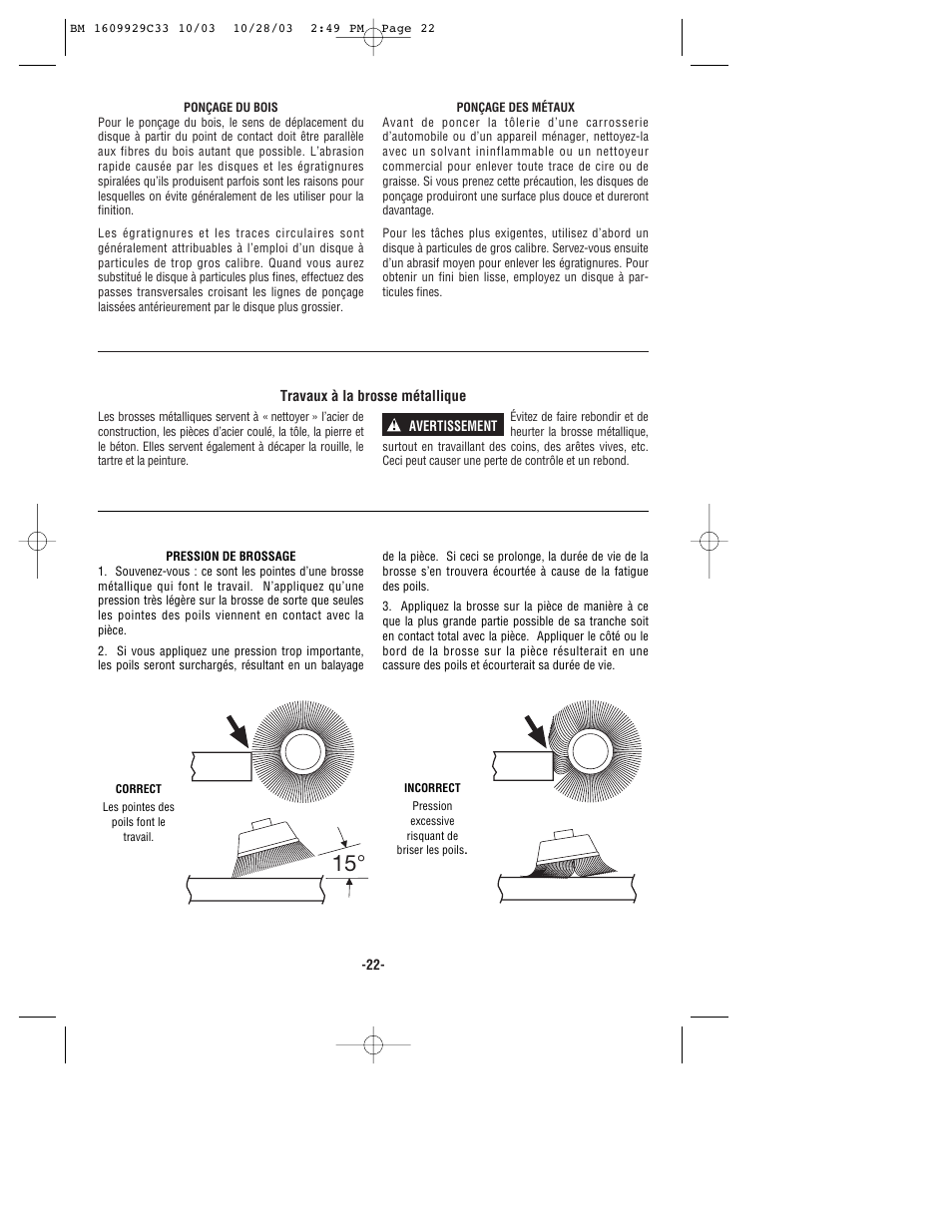 Bosch 1700 User Manual | Page 22 / 36