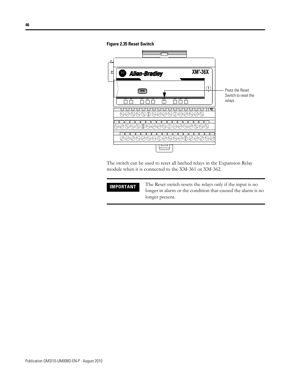 Rockwell Automation 1440-TTC06-00RE XM-362 Temperature Module User Manual | Page 54 / 127