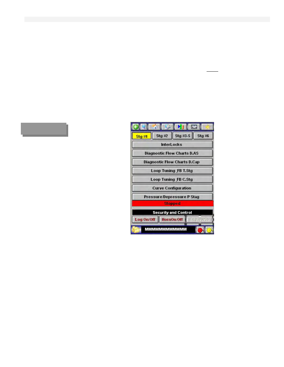 Downloading the updated application, Hmi-6200 operator interface arrangement | Rockwell Automation T6200 Compressor Anti-Surge and Capacity Controller User Manual | Page 100 / 196