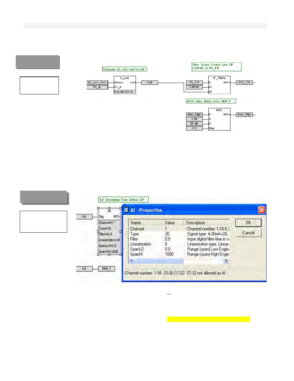 T6200 analog input fb | Rockwell Automation T6200 Compressor Anti-Surge and Capacity Controller User Manual | Page 147 / 196