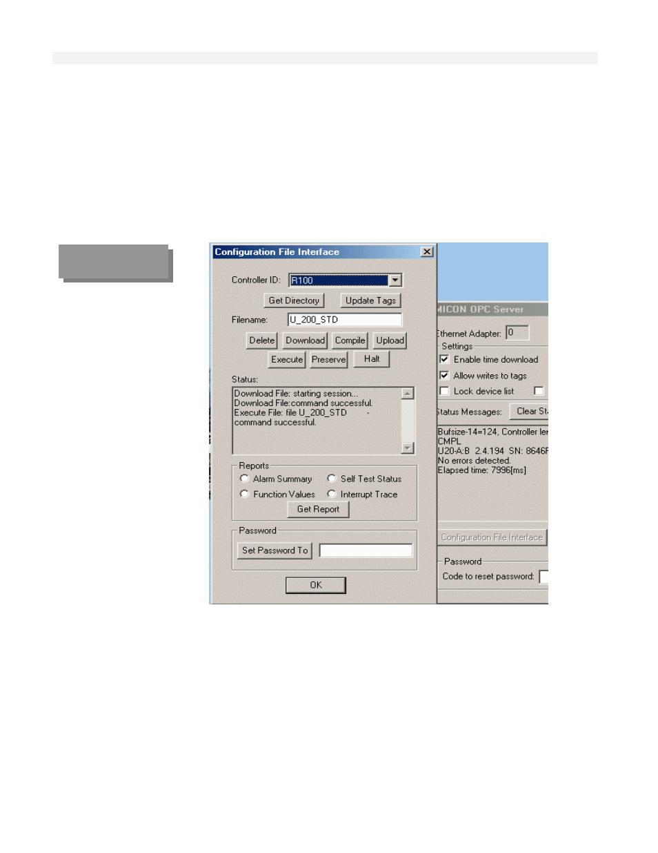 Opc server configuration file interface | Rockwell Automation T6200 Compressor Anti-Surge and Capacity Controller User Manual | Page 164 / 196