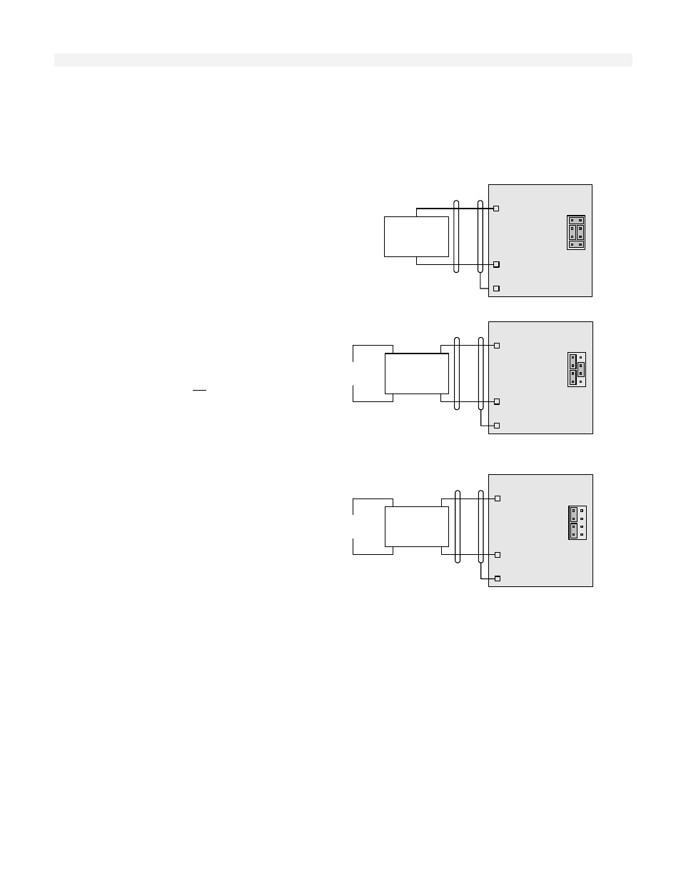 Two-wire transmitter, Analog current inputs, Analog voltage inputs | Hardware installation/maintenance 3-12 | Rockwell Automation T6200 Compressor Anti-Surge and Capacity Controller User Manual | Page 34 / 196