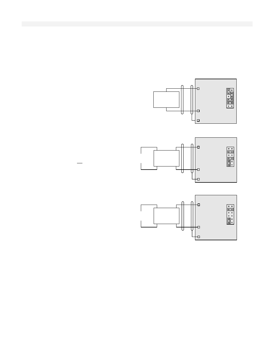 Two-wire transmitter, Analog current input, Analog voltage input | Hardware installation/maintenance 3-13 | Rockwell Automation T6200 Compressor Anti-Surge and Capacity Controller User Manual | Page 35 / 196