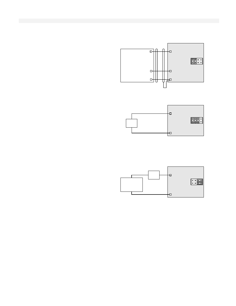 Frequency inputs, Discrete outputs with internal power, Discrete outputs with external power | Hardware installation/maintenance 3-15 | Rockwell Automation T6200 Compressor Anti-Surge and Capacity Controller User Manual | Page 37 / 196