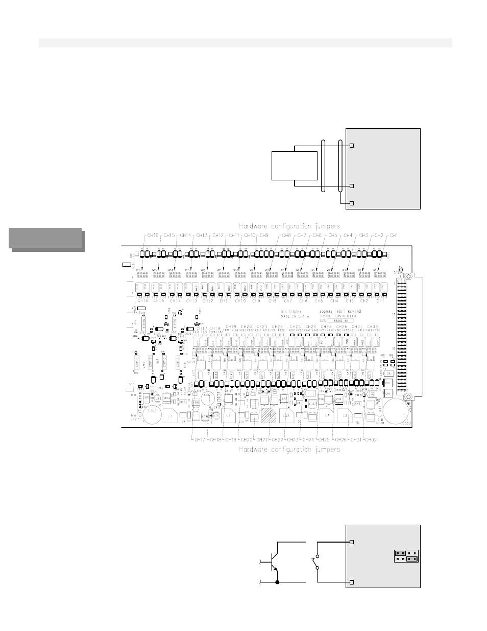 Analog current outputs, Discrete input with excitation from controller | Rockwell Automation T6200 Compressor Anti-Surge and Capacity Controller User Manual | Page 39 / 196