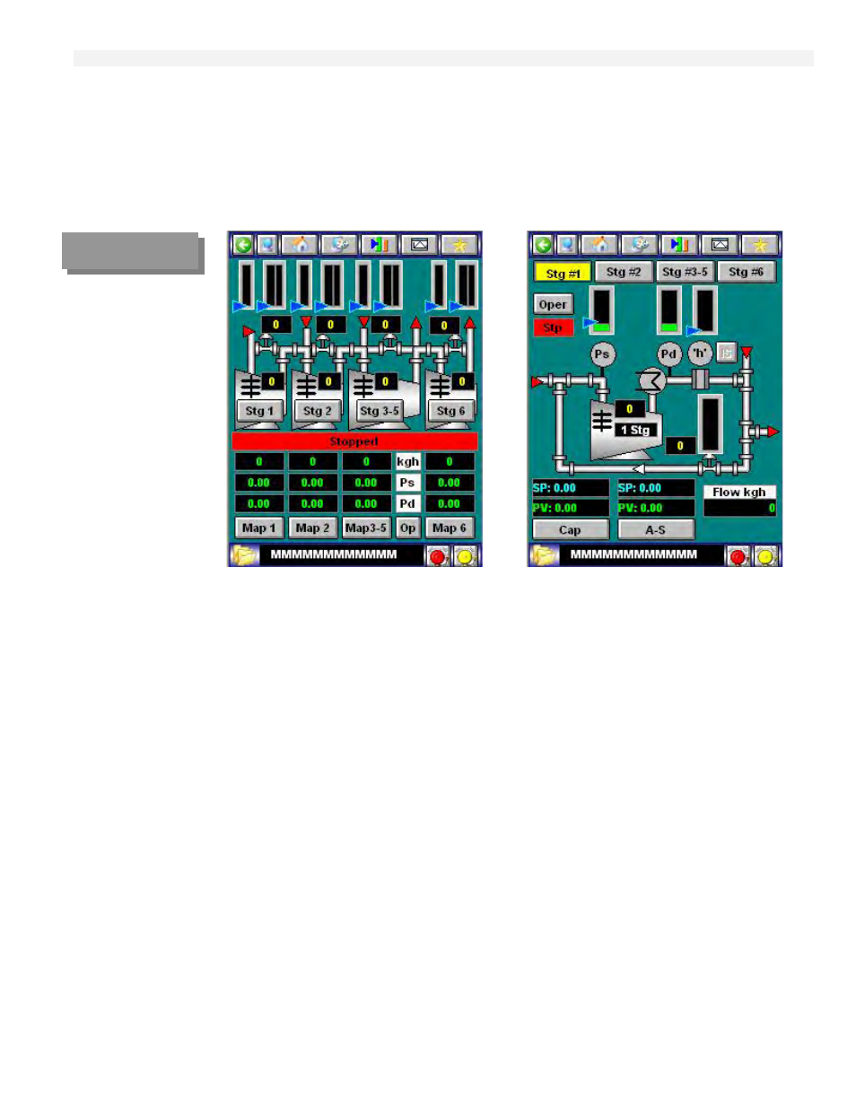 Custom graphic screens | Rockwell Automation T6200 Compressor Anti-Surge and Capacity Controller User Manual | Page 92 / 196