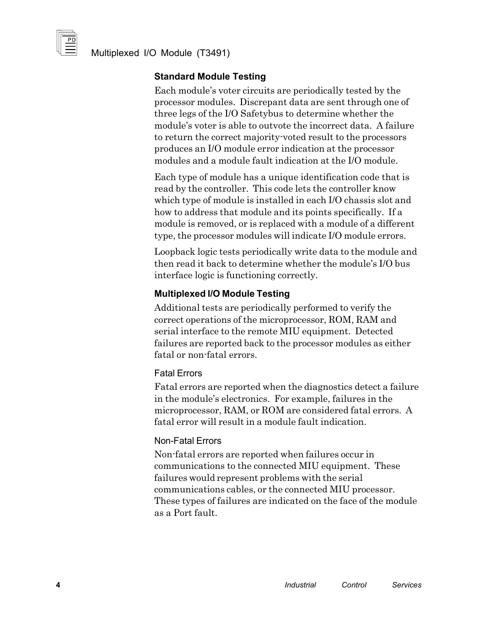 Rockwell Automation T3491 ICS Regent Multiplexed I/O Modules User Manual | Page 4 / 19