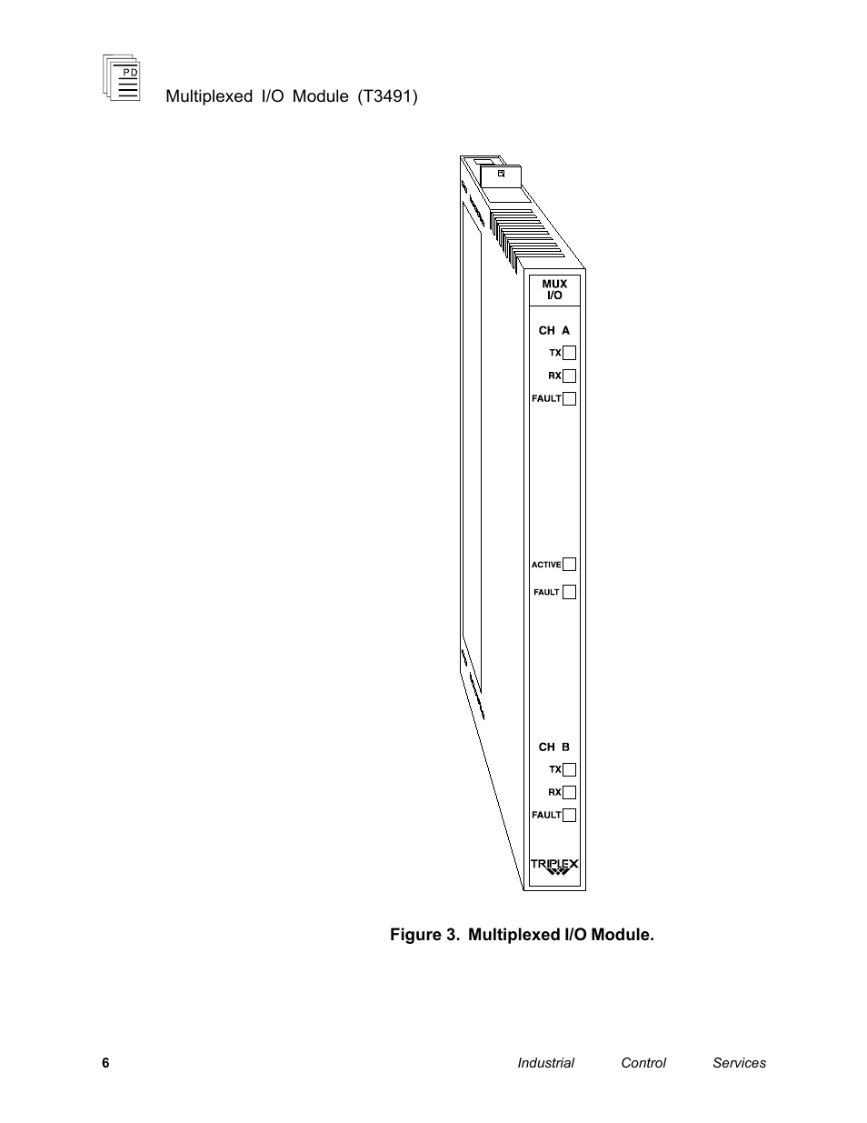 Rockwell Automation T3491 ICS Regent Multiplexed I/O Modules User Manual | Page 6 / 19