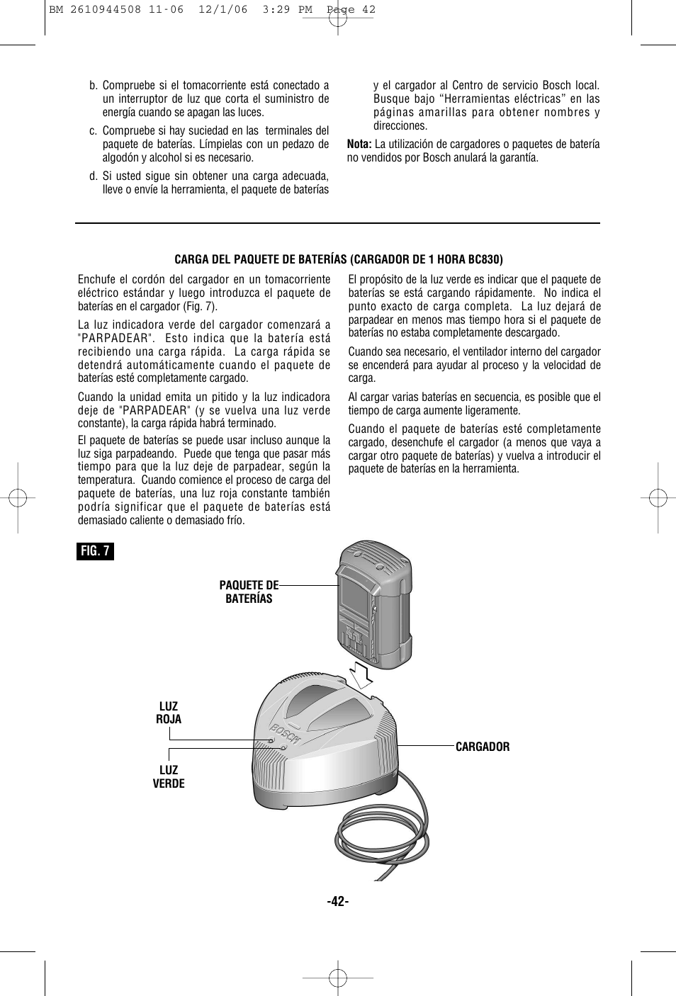 Bosch 18636 User Manual | Page 42 / 48