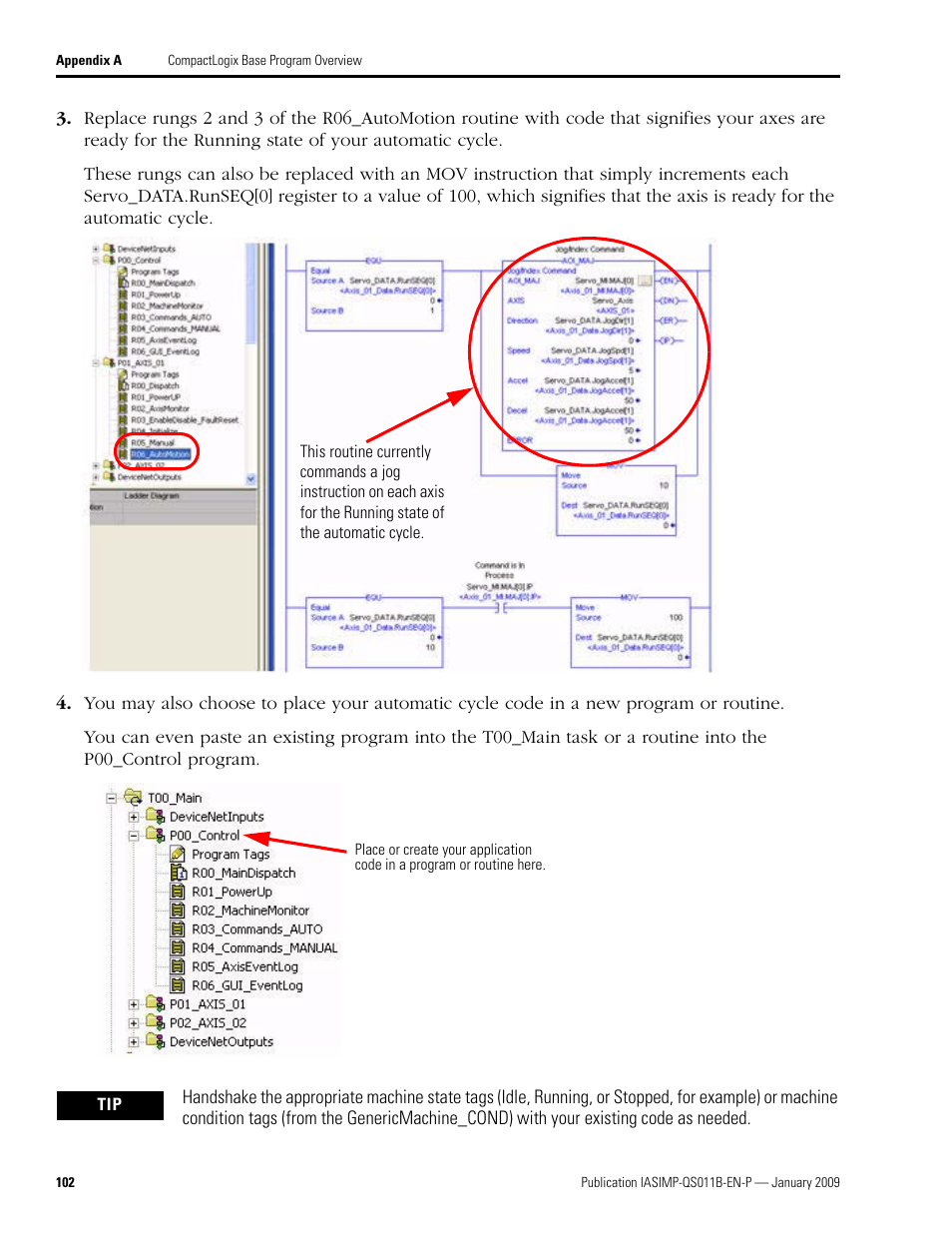 Rockwell Automation 2098 CompactLogix Indexing Motion Accelerator Toolkit Quick Start User Manual | Page 102 / 136