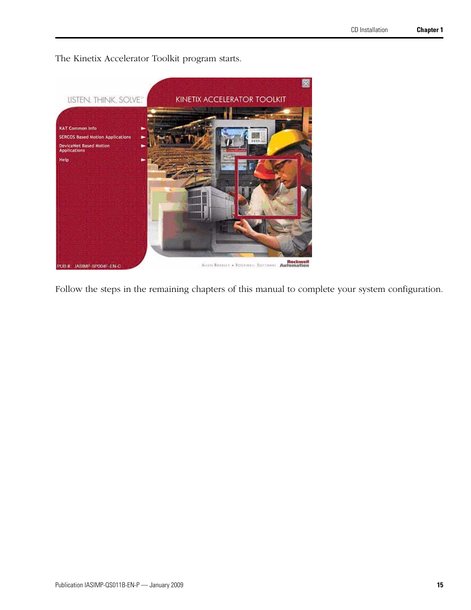 Rockwell Automation 2098 CompactLogix Indexing Motion Accelerator Toolkit Quick Start User Manual | Page 15 / 136