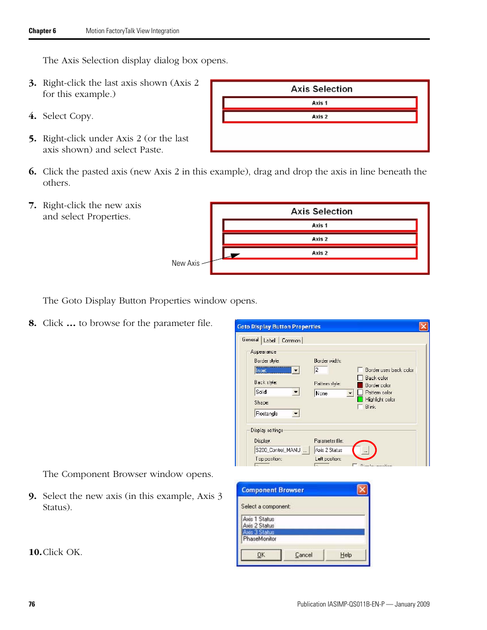 Rockwell Automation 2098 CompactLogix Indexing Motion Accelerator Toolkit Quick Start User Manual | Page 76 / 136