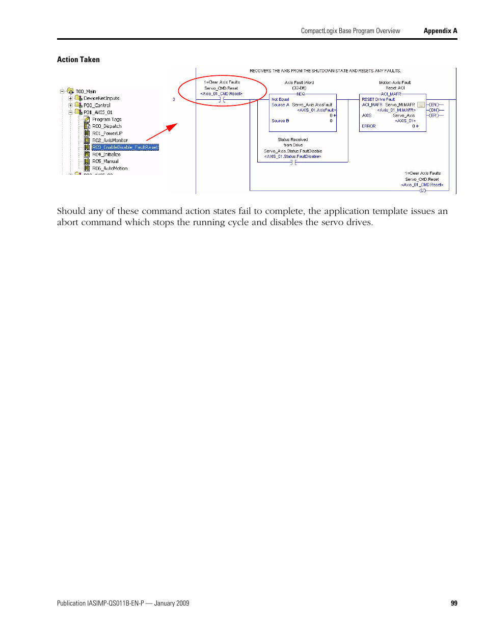 Rockwell Automation 2098 CompactLogix Indexing Motion Accelerator Toolkit Quick Start User Manual | Page 99 / 136