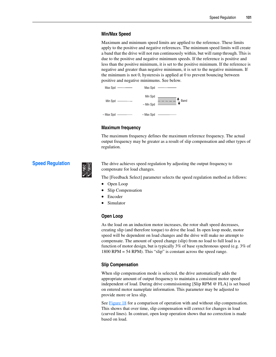 Speed regulation | Rockwell Automation 20A PowerFlex 70EC/700VC User Manual | Page 105 / 170