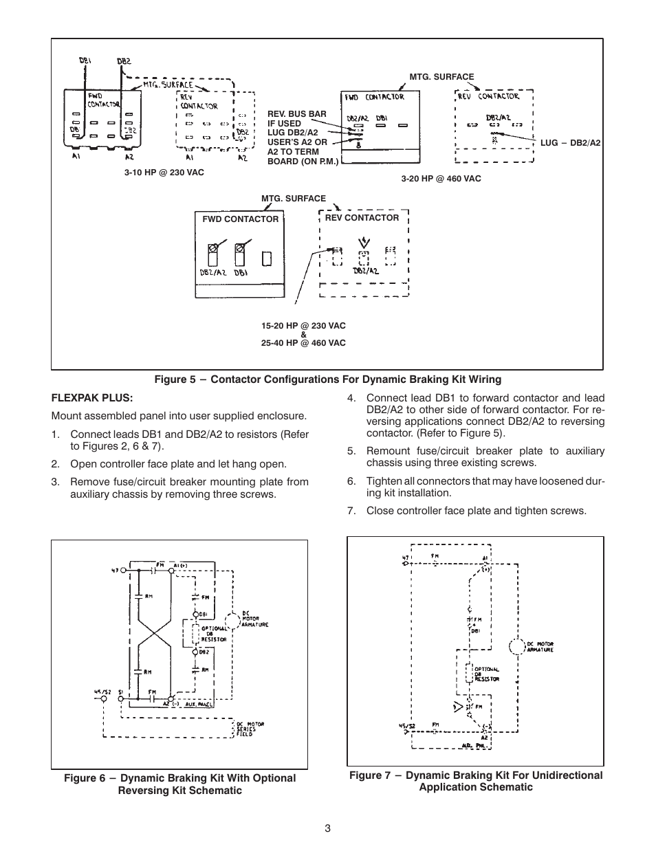 Rockwell Automation FlexPak Plus DB Kit 14C630,-C644, C420-434 User Manual | Page 3 / 4