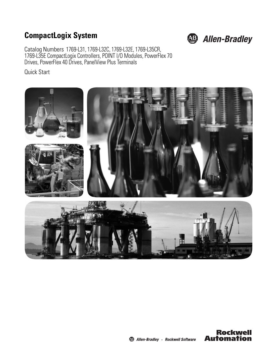 Rockwell Automation 1769-L3xx CompactLogix System Quick Start User Manual | 219 pages