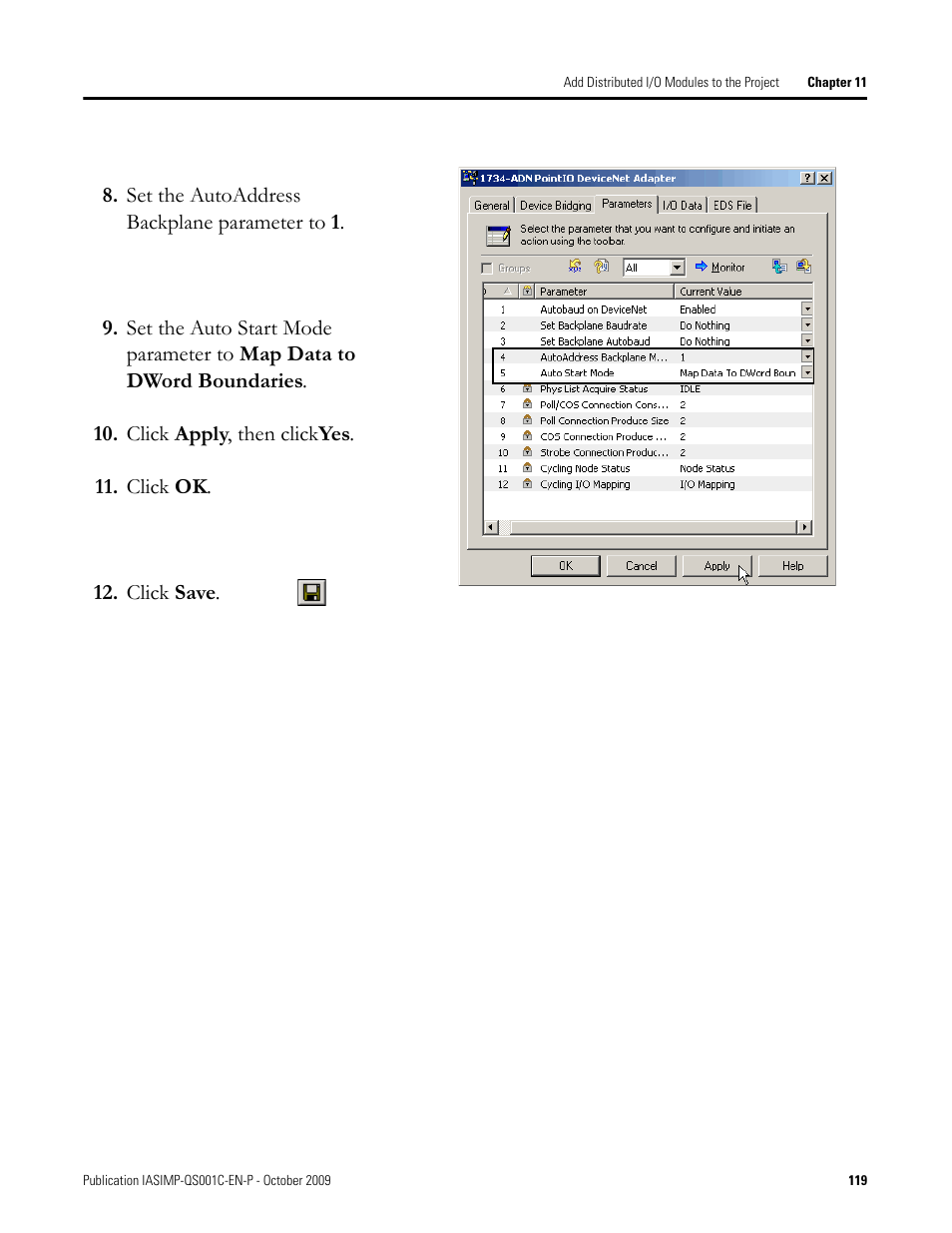 Rockwell Automation 1769-L3xx CompactLogix System Quick Start User Manual | Page 119 / 219