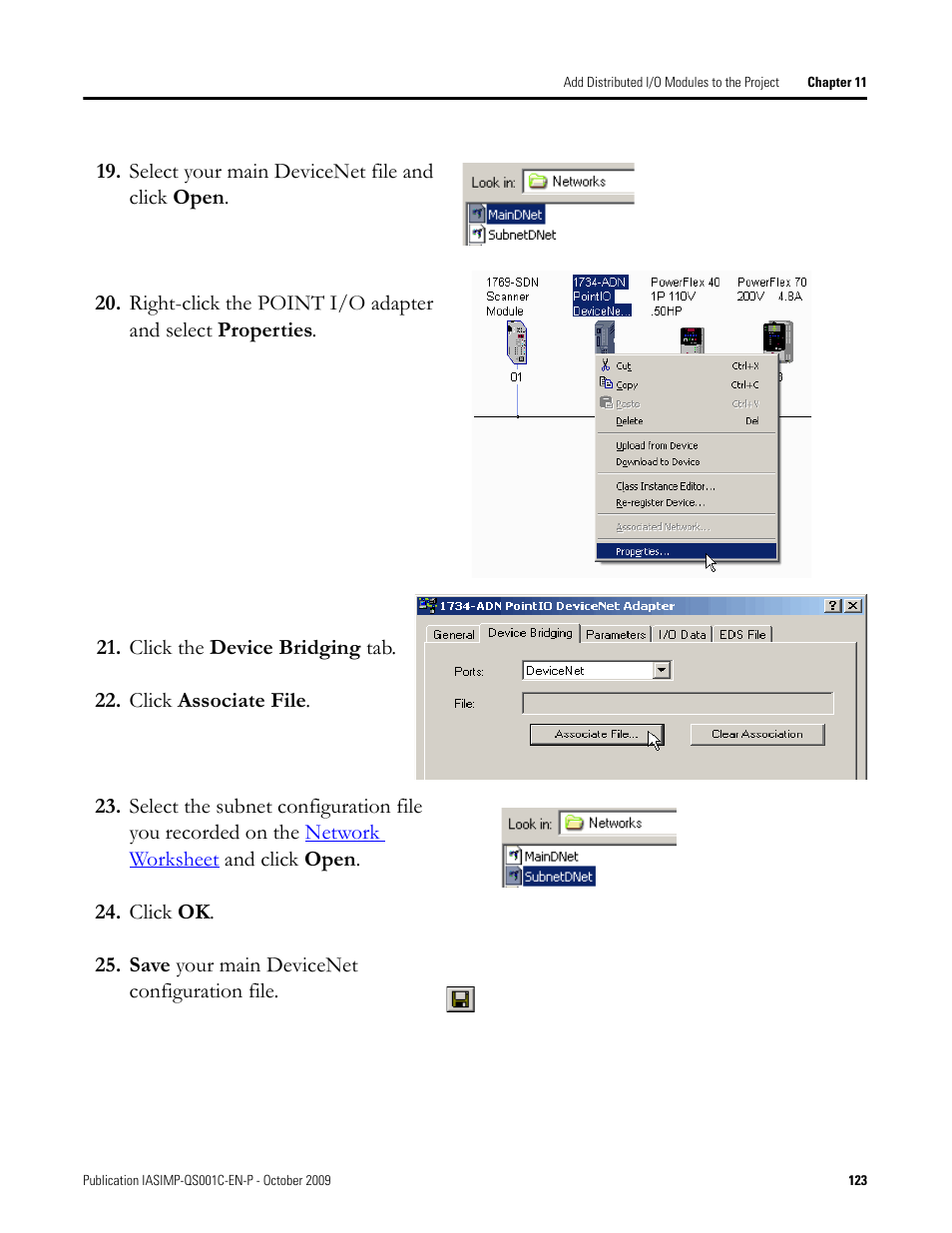 Rockwell Automation 1769-L3xx CompactLogix System Quick Start User Manual | Page 123 / 219