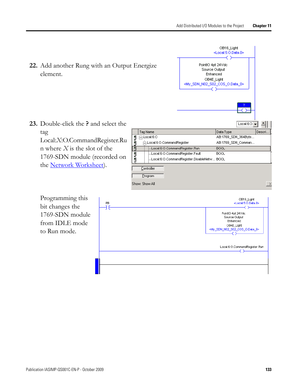 Rockwell Automation 1769-L3xx CompactLogix System Quick Start User Manual | Page 133 / 219