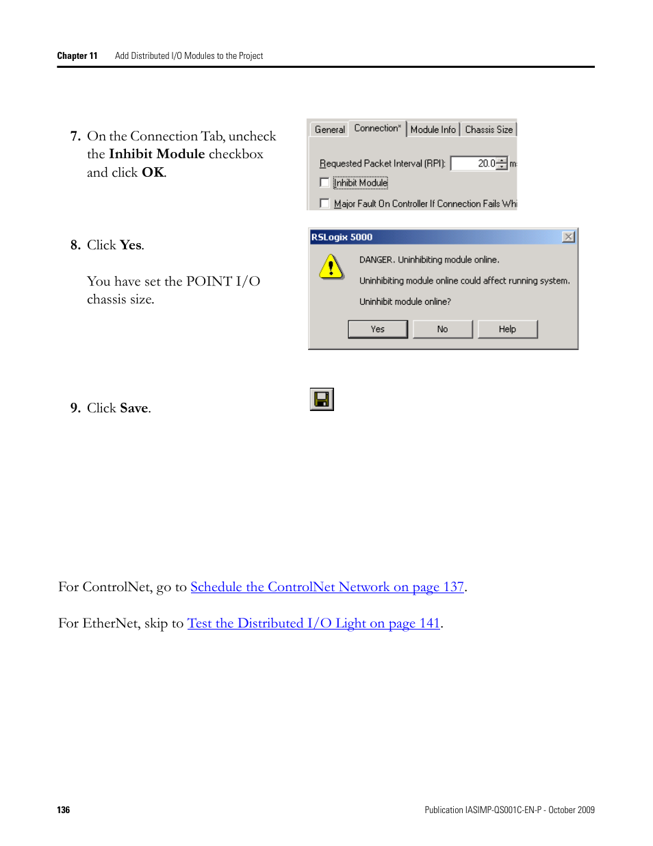 Rockwell Automation 1769-L3xx CompactLogix System Quick Start User Manual | Page 136 / 219