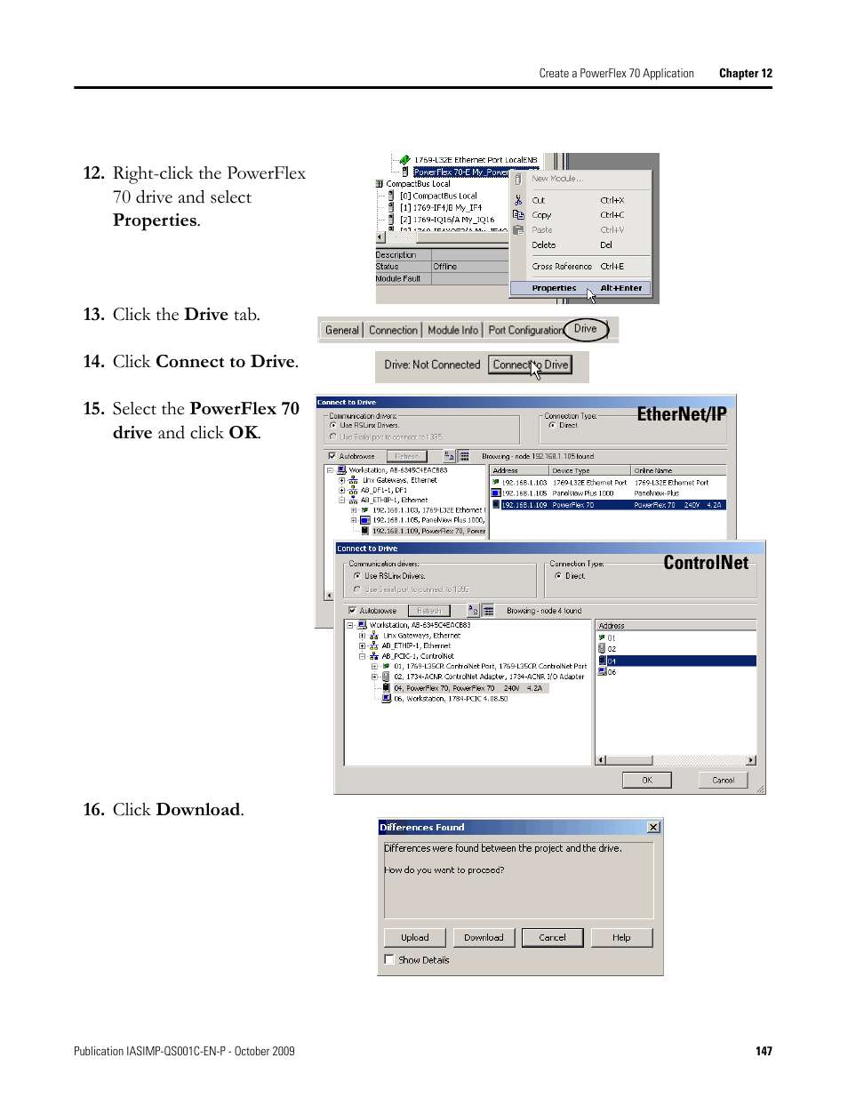 Rockwell Automation 1769-L3xx CompactLogix System Quick Start User Manual | Page 147 / 219
