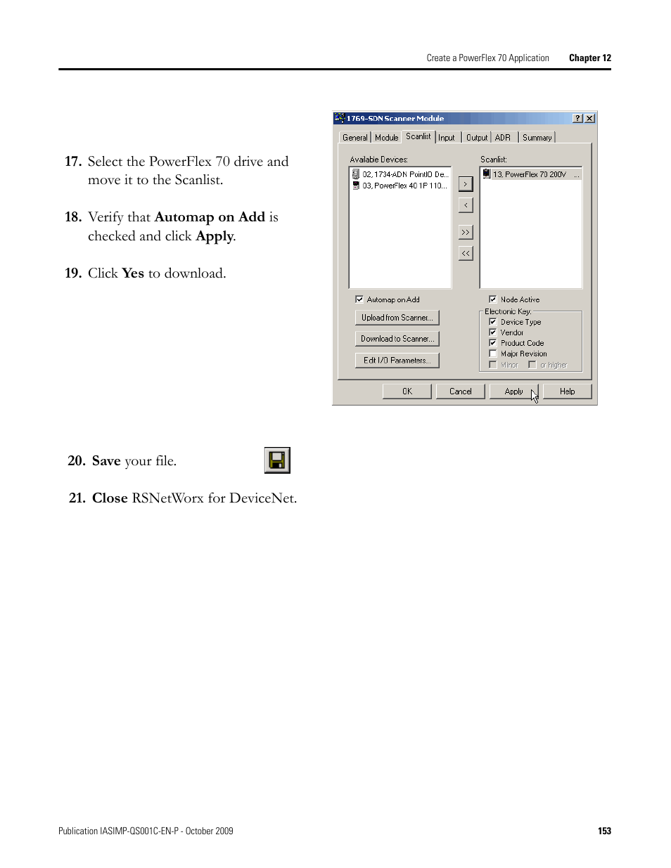 Rockwell Automation 1769-L3xx CompactLogix System Quick Start User Manual | Page 153 / 219