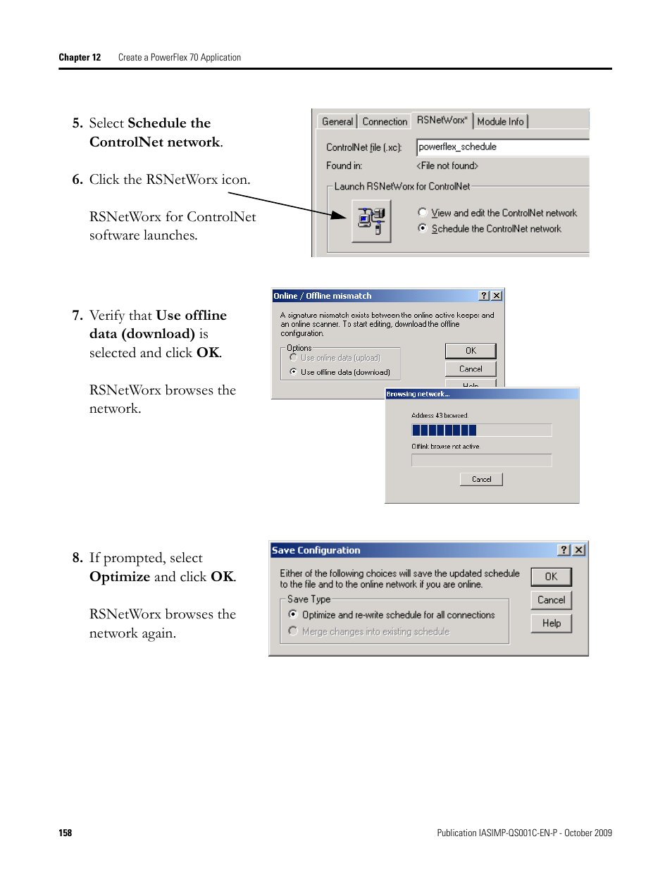 Rockwell Automation 1769-L3xx CompactLogix System Quick Start User Manual | Page 158 / 219