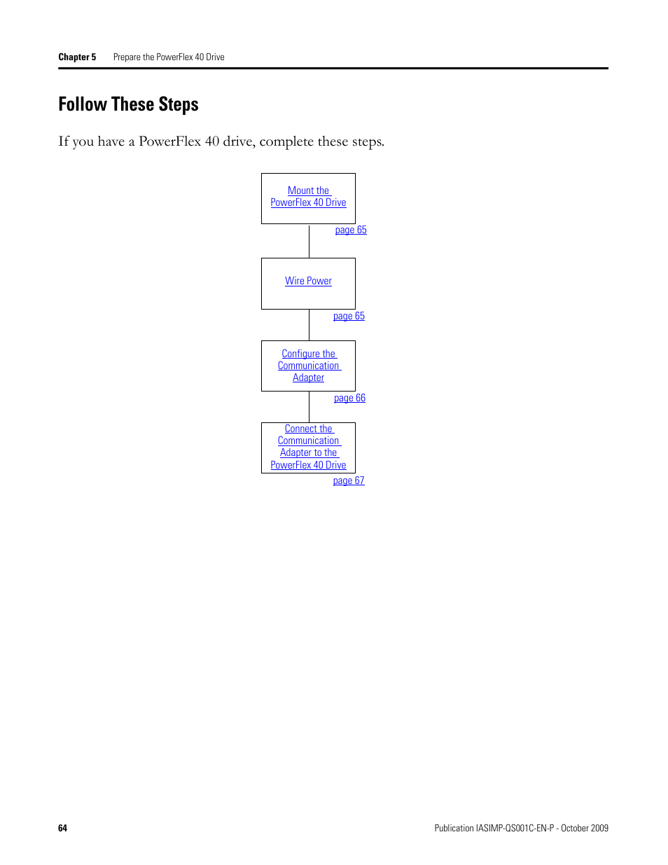 Follow these steps | Rockwell Automation 1769-L3xx CompactLogix System Quick Start User Manual | Page 64 / 219