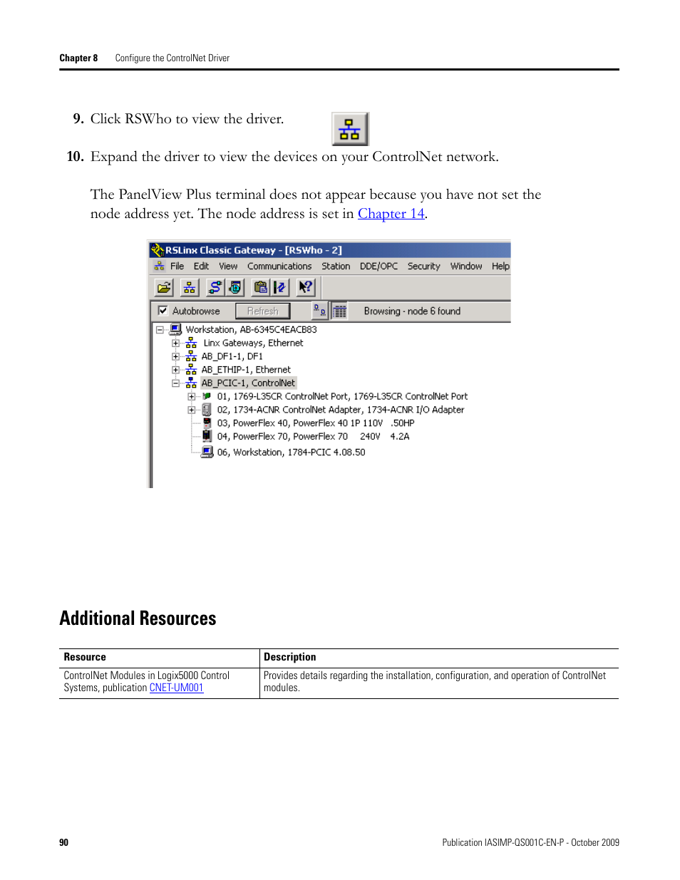 Additional resources | Rockwell Automation 1769-L3xx CompactLogix System Quick Start User Manual | Page 90 / 219
