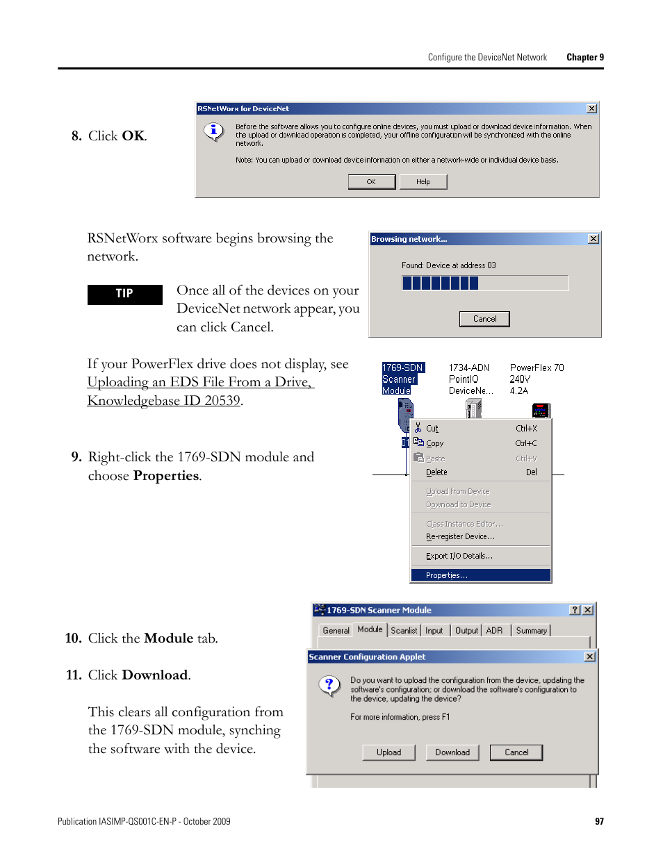 Rockwell Automation 1769-L3xx CompactLogix System Quick Start User Manual | Page 97 / 219