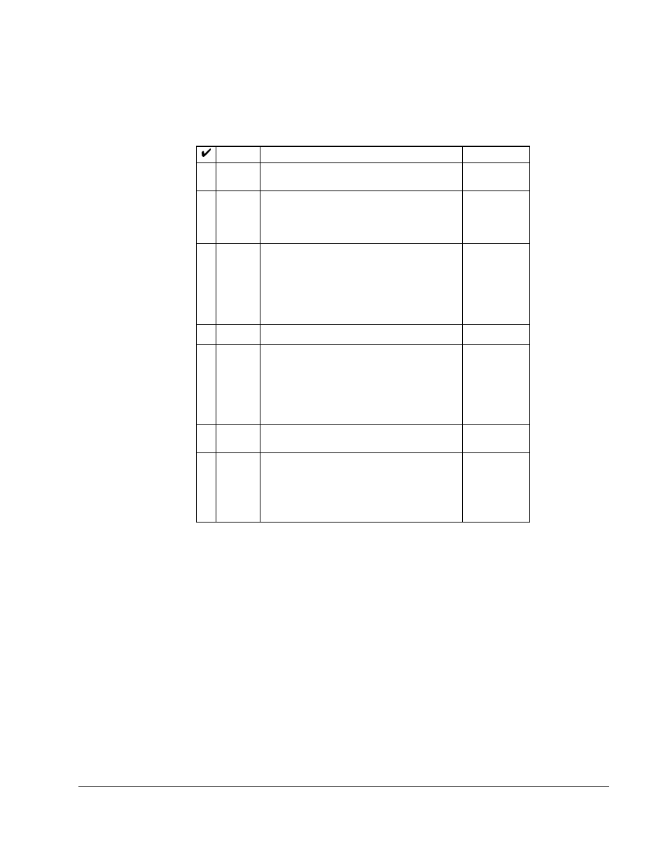 2 installation checklist, When to press service pin | Rockwell Automation 2LW3000 LonWorks Communication Option Module for VTAC 7 Drives User Manual | Page 13 / 80