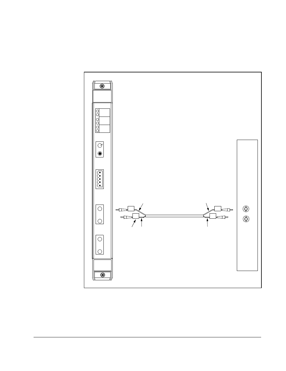 Installation, Figure 3.1 – fiber-optic cable connections | Rockwell Automation SB3000 Universal Drive Controller Module User Manual | Page 21 / 36