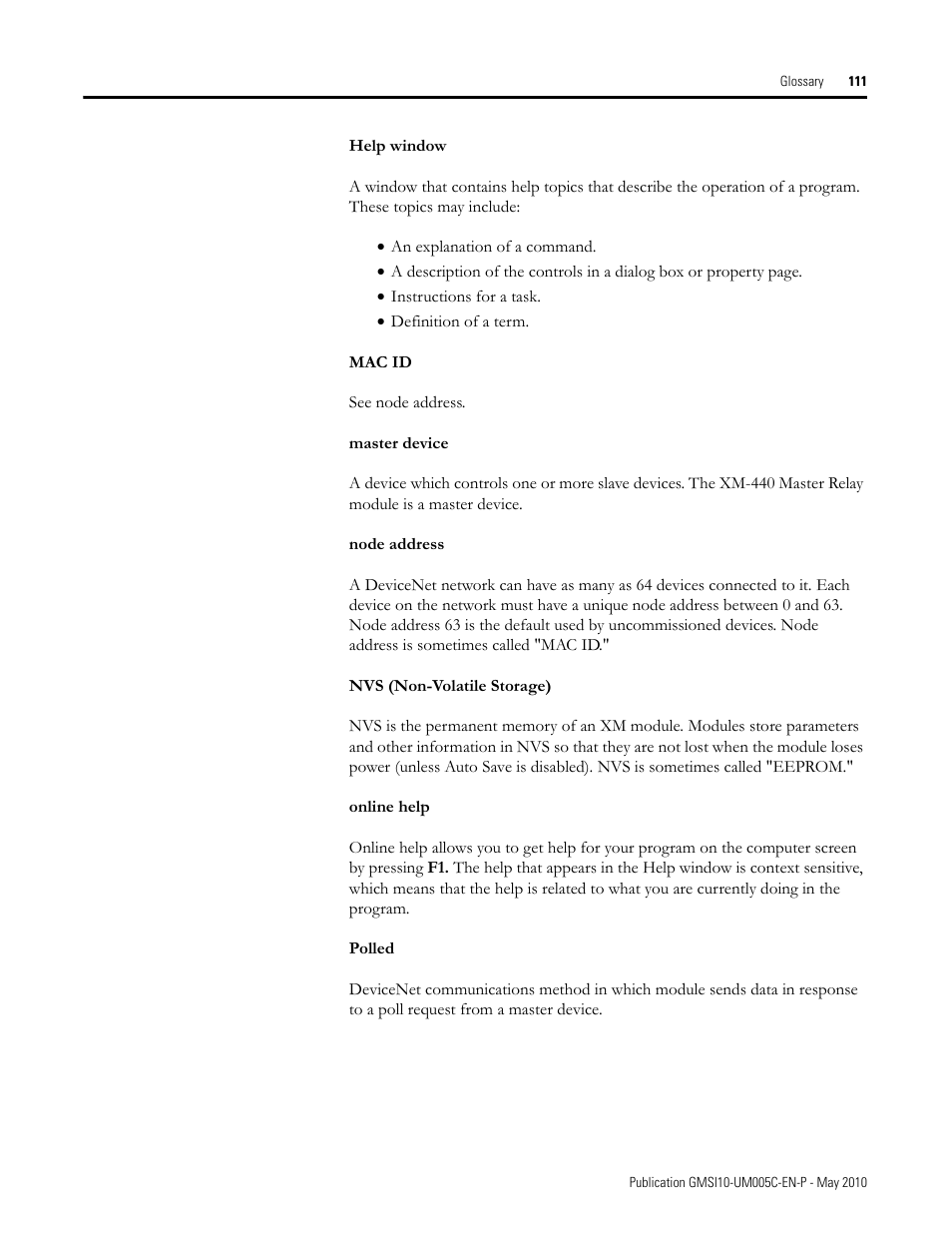 Rockwell Automation 1440-TPS02-01RB XM-320 Position Module User Manual | Page 119 / 127