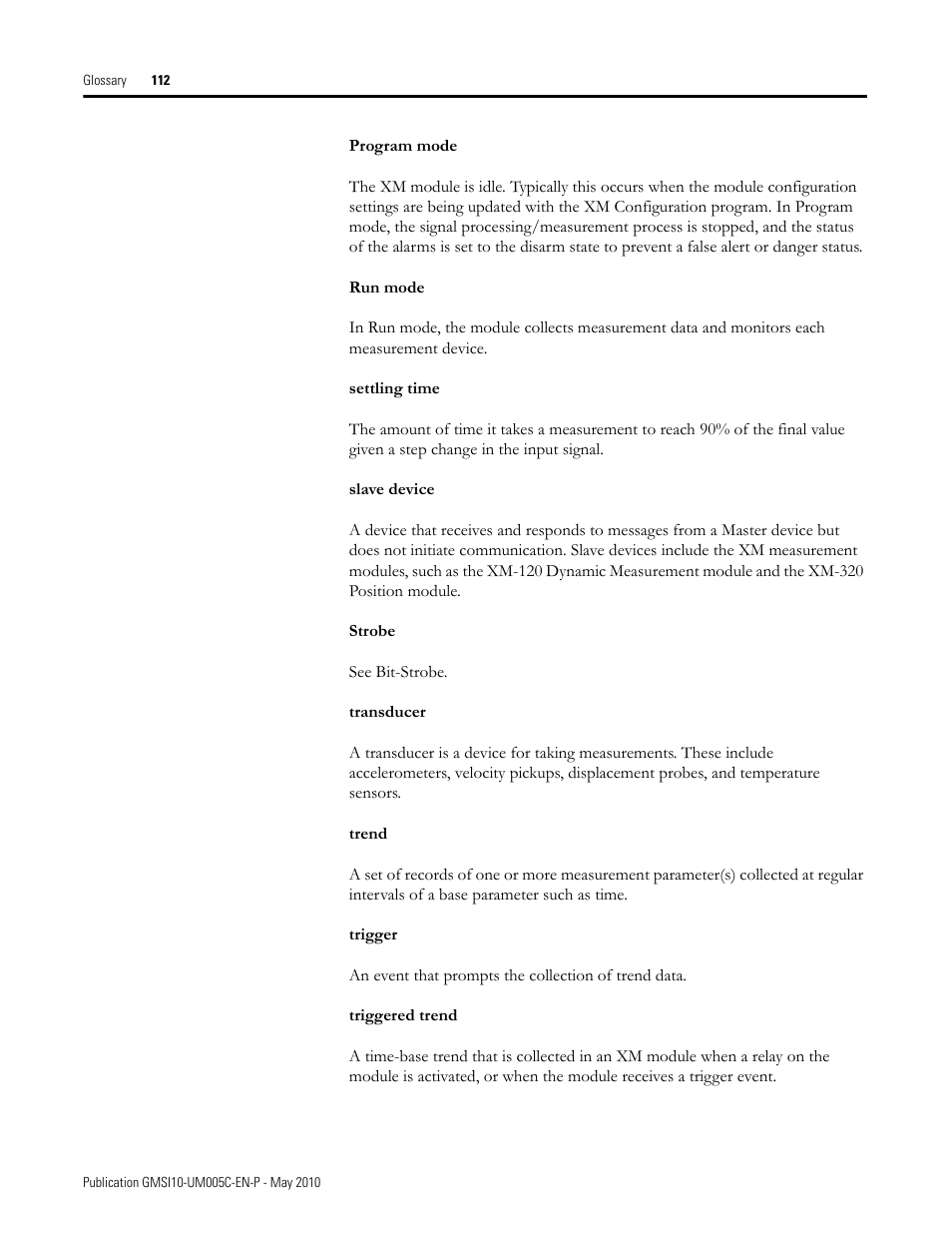 Rockwell Automation 1440-TPS02-01RB XM-320 Position Module User Manual | Page 120 / 127