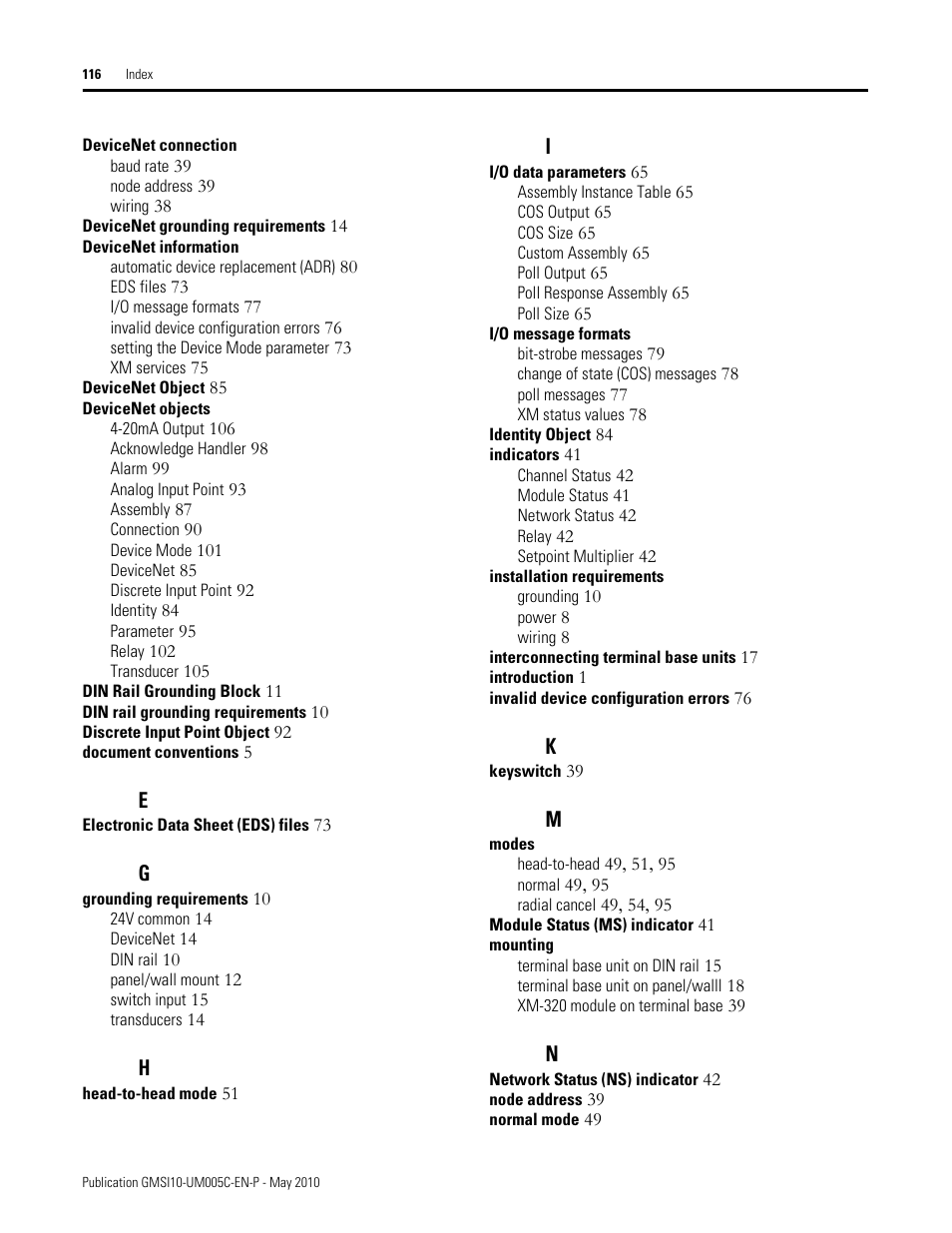 Rockwell Automation 1440-TPS02-01RB XM-320 Position Module User Manual | Page 124 / 127