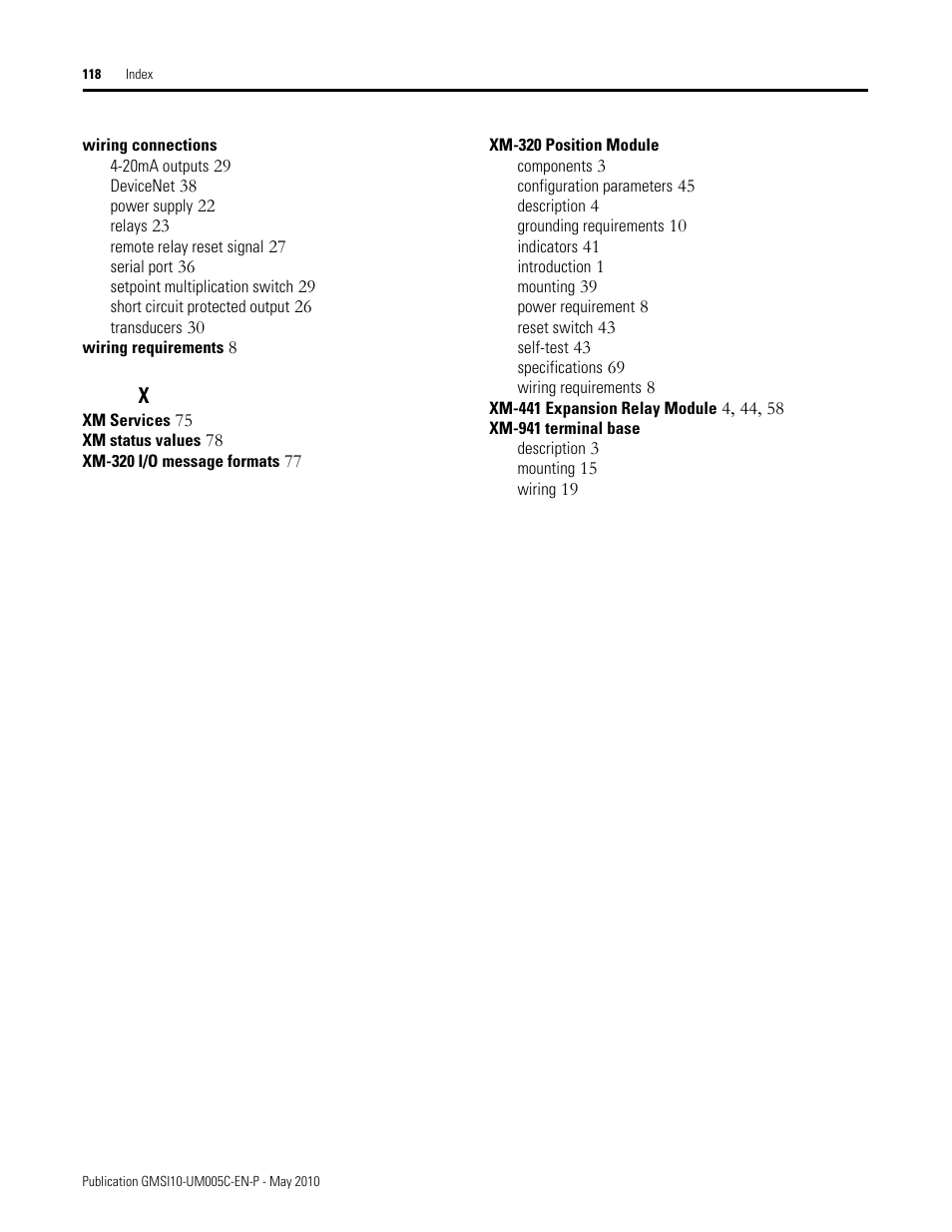 Rockwell Automation 1440-TPS02-01RB XM-320 Position Module User Manual | Page 126 / 127