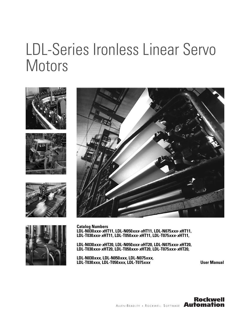 Rockwell Automation LDL Ironless Linear Servo Motors User Manual | 84 pages