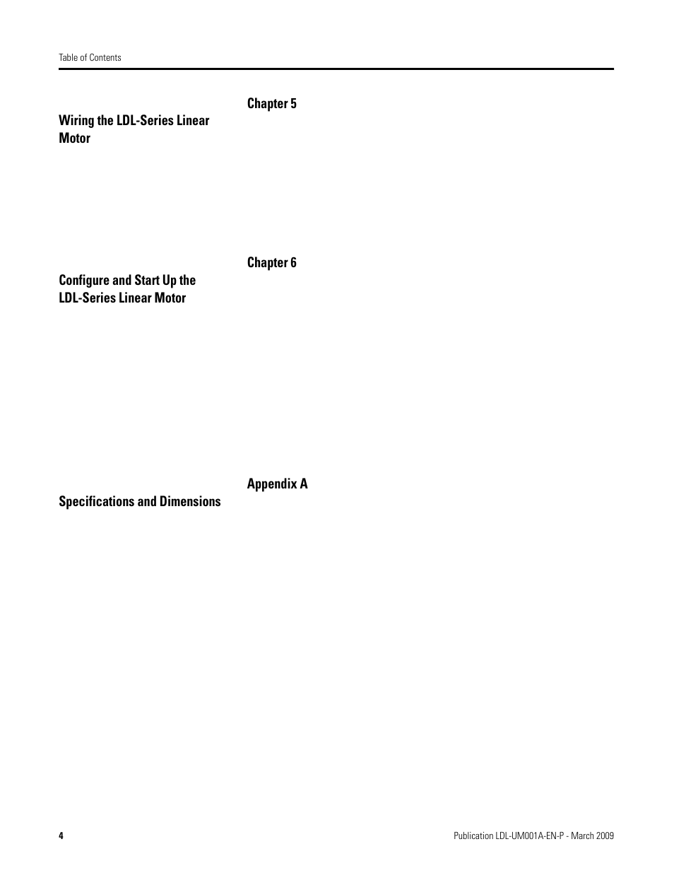 Rockwell Automation LDL Ironless Linear Servo Motors User Manual | Page 4 / 84
