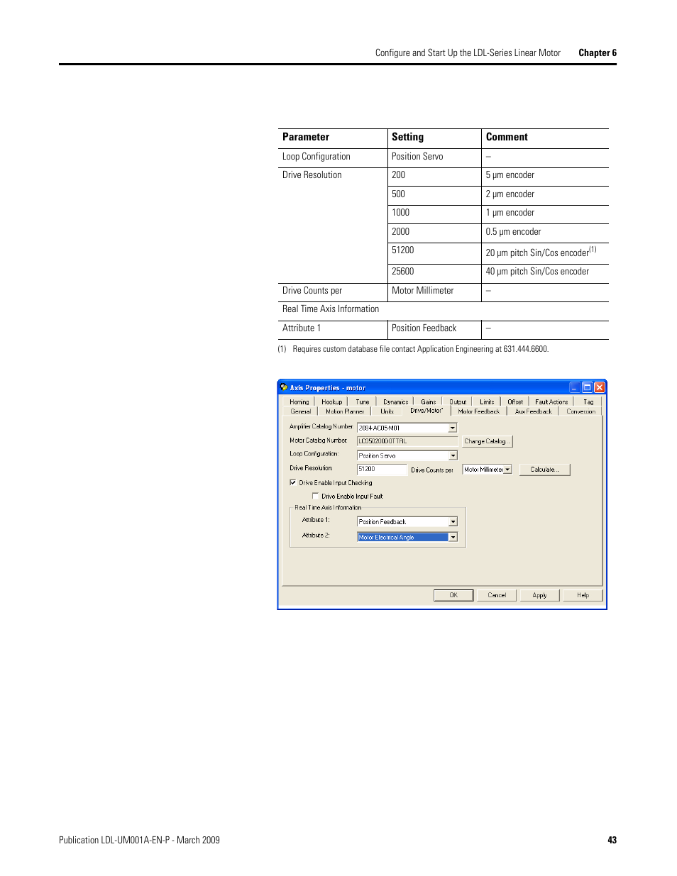 Rockwell Automation LDL Ironless Linear Servo Motors User Manual | Page 43 / 84