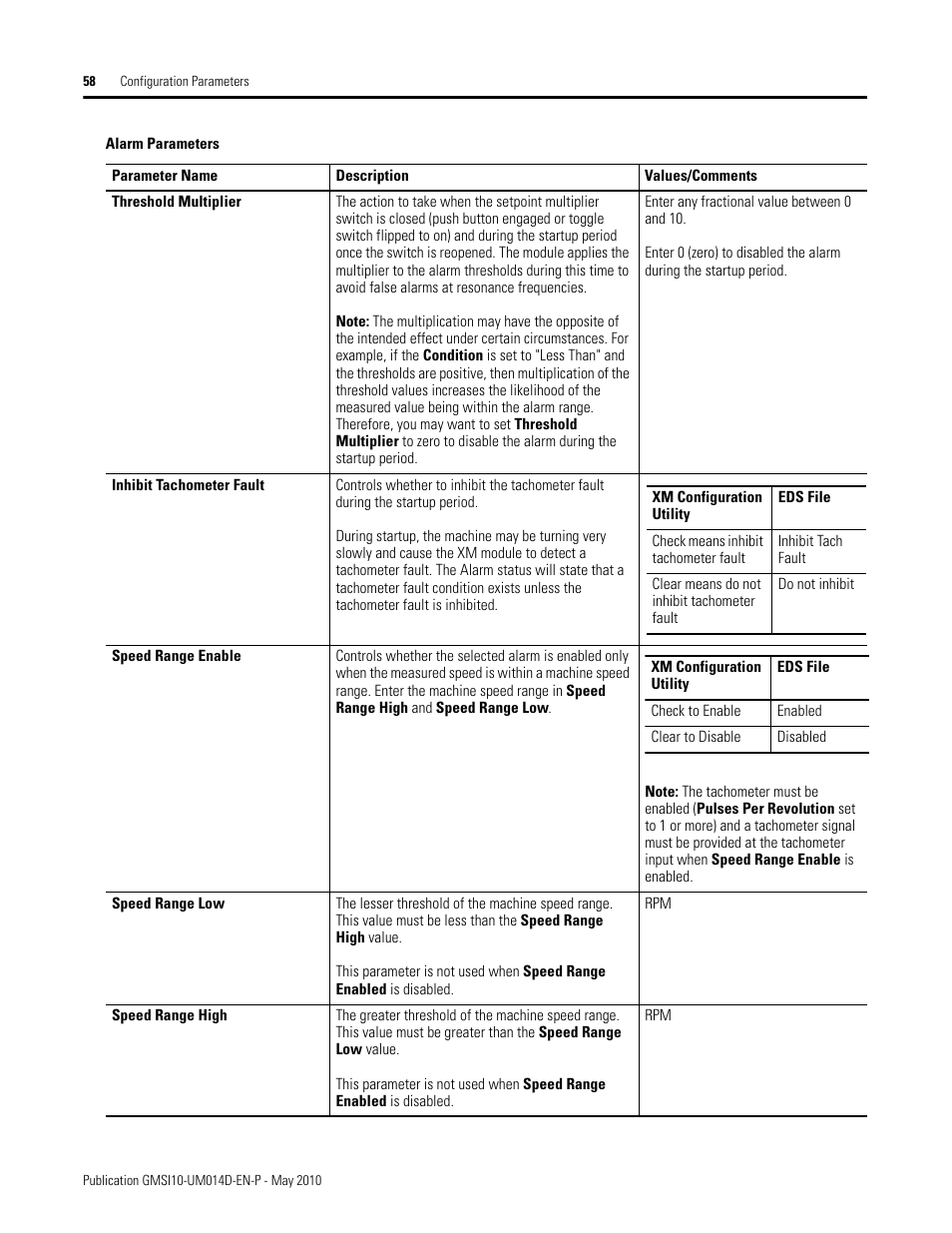 Rockwell Automation 1440-VLF02-01RA XM-121 Absolute Shaft Module User Manual | Page 66 / 158