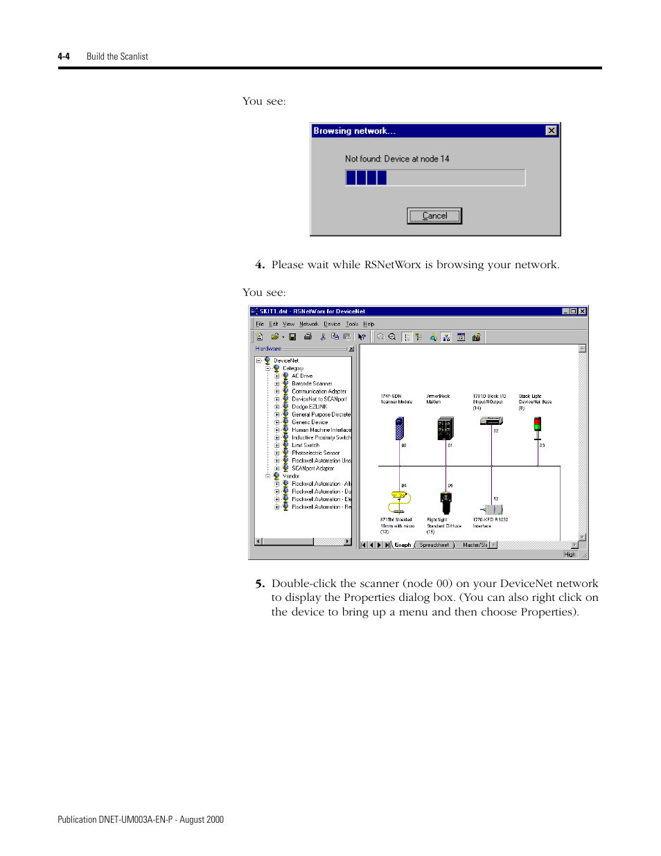 Rockwell Automation 1787-GEN2SKIT, -2, -3, -4, -5, -6, -7 DeviceNet Starter Kit User Manual User Manual | Page 100 / 142