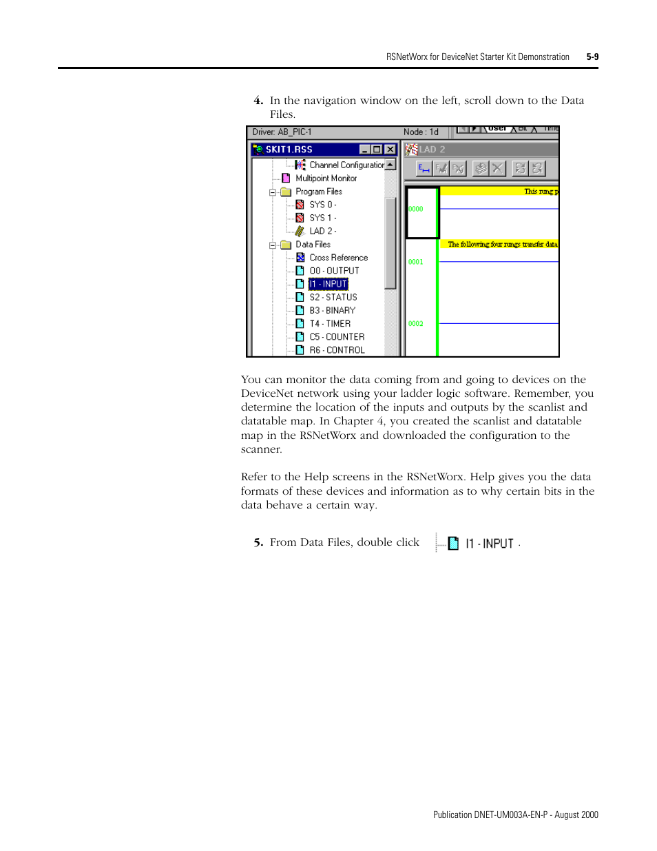 Rockwell Automation 1787-GEN2SKIT, -2, -3, -4, -5, -6, -7 DeviceNet Starter Kit User Manual User Manual | Page 131 / 142