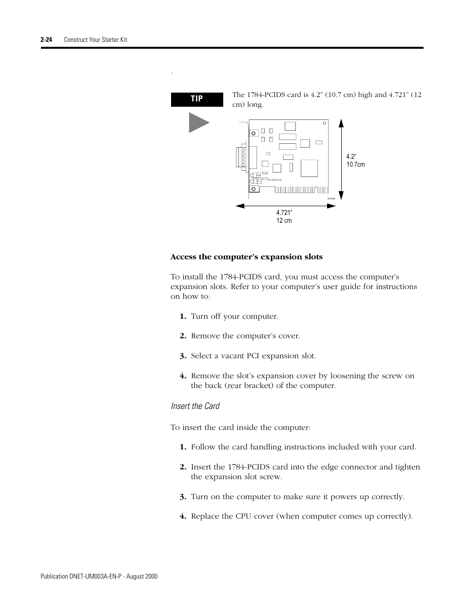 Rockwell Automation 1787-GEN2SKIT, -2, -3, -4, -5, -6, -7 DeviceNet Starter Kit User Manual User Manual | Page 46 / 142