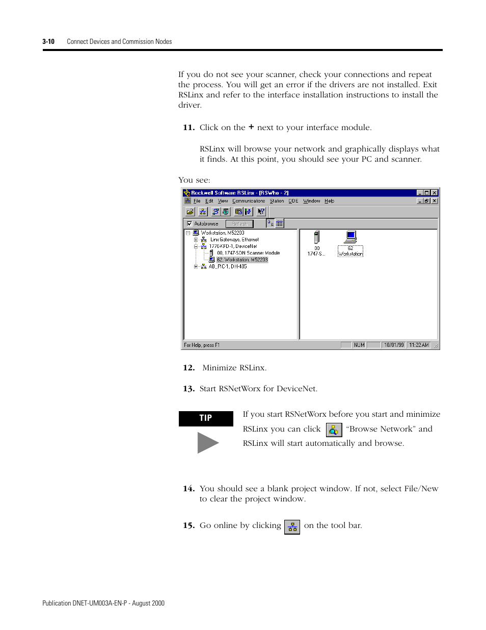 Rockwell Automation 1787-GEN2SKIT, -2, -3, -4, -5, -6, -7 DeviceNet Starter Kit User Manual User Manual | Page 62 / 142