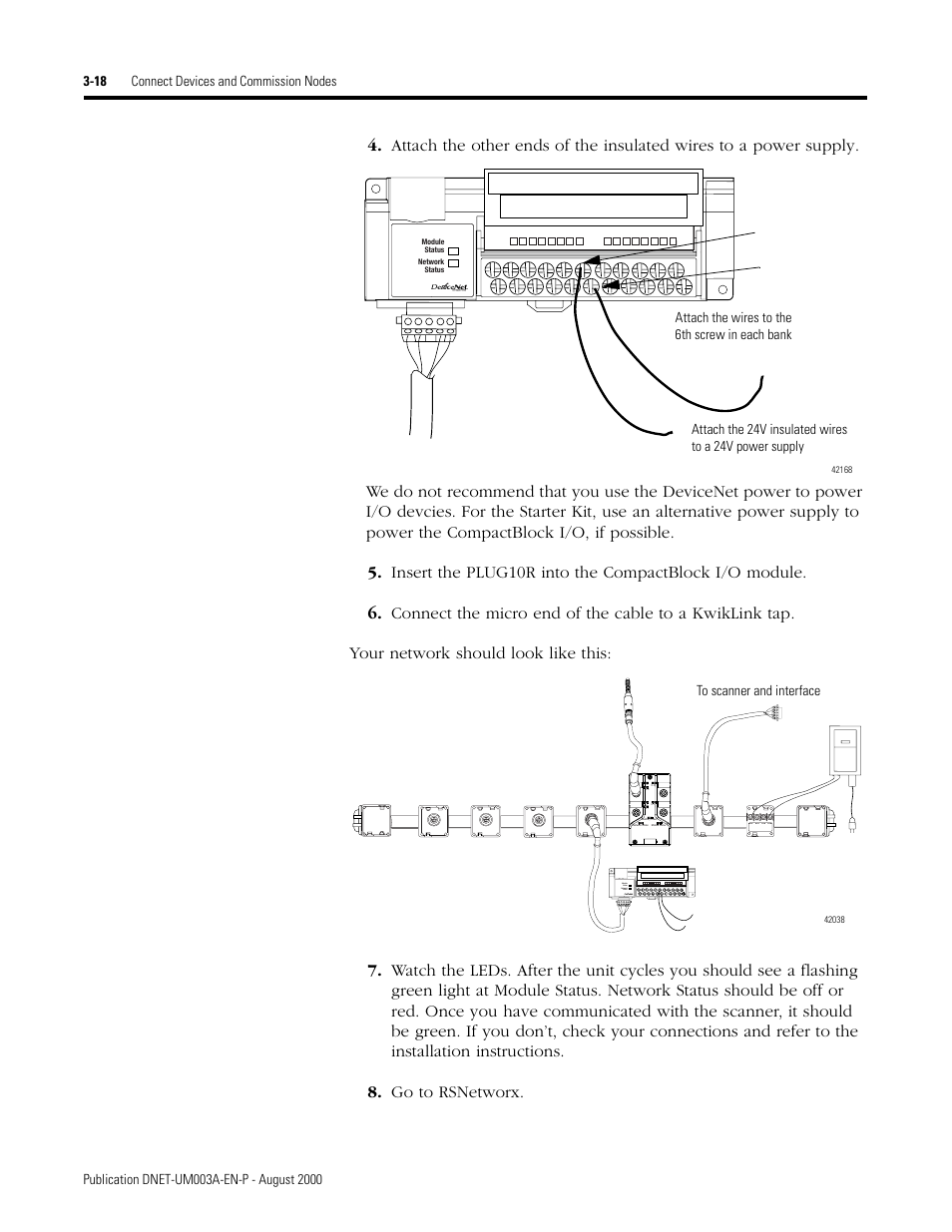 Rockwell Automation 1787-GEN2SKIT, -2, -3, -4, -5, -6, -7 DeviceNet Starter Kit User Manual User Manual | Page 70 / 142