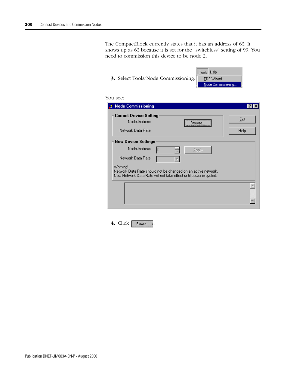 Rockwell Automation 1787-GEN2SKIT, -2, -3, -4, -5, -6, -7 DeviceNet Starter Kit User Manual User Manual | Page 72 / 142