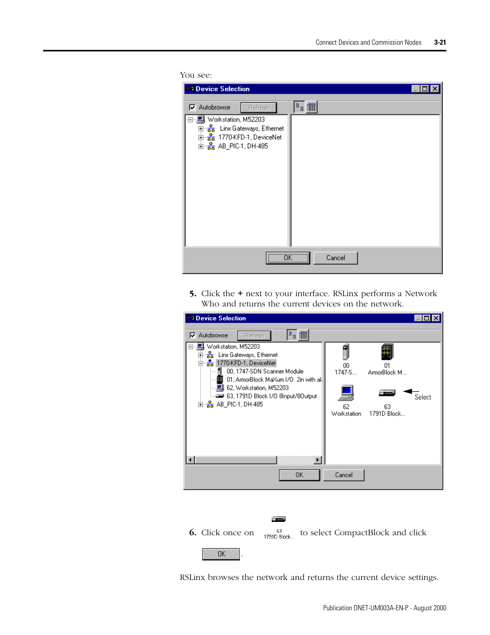 Rockwell Automation 1787-GEN2SKIT, -2, -3, -4, -5, -6, -7 DeviceNet Starter Kit User Manual User Manual | Page 73 / 142