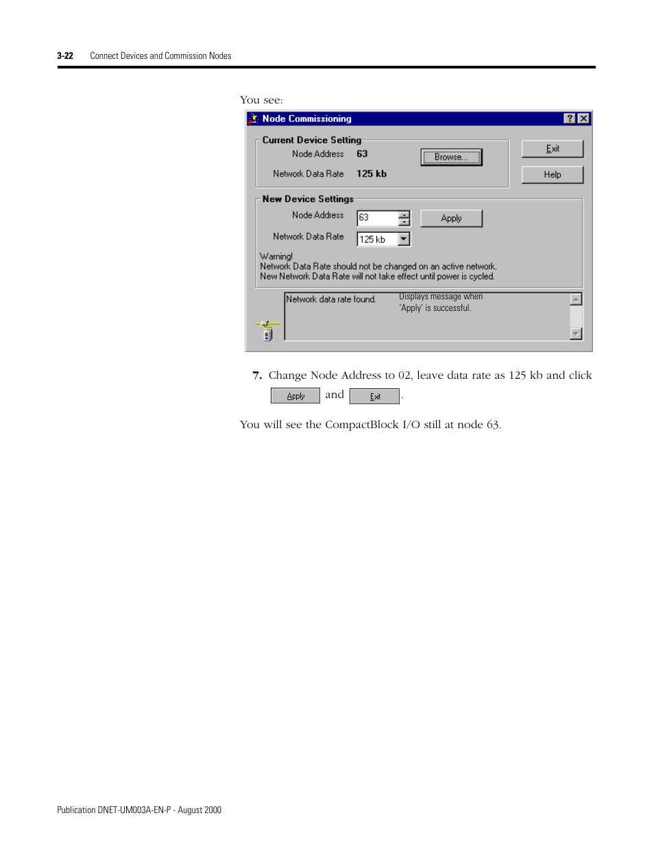 Rockwell Automation 1787-GEN2SKIT, -2, -3, -4, -5, -6, -7 DeviceNet Starter Kit User Manual User Manual | Page 74 / 142