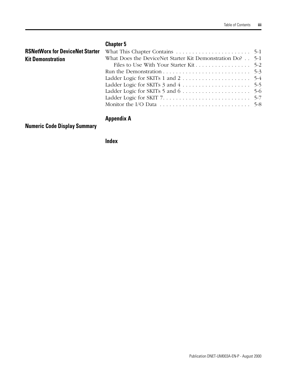 Rockwell Automation 1787-GEN2SKIT, -2, -3, -4, -5, -6, -7 DeviceNet Starter Kit User Manual User Manual | Page 9 / 142